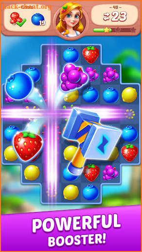 Fruit Genies - Match 3 Puzzle Games Offline screenshot