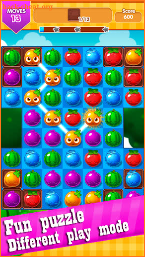 Fruit Jam Puzzle - Match line screenshot