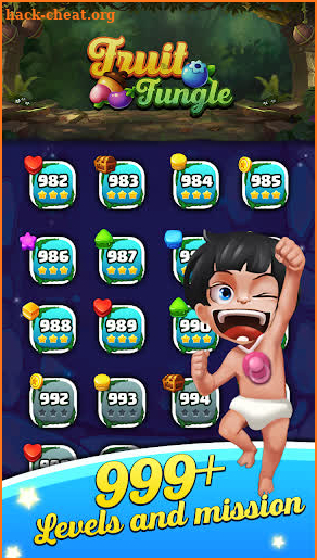 Fruit Jungle - Puzzle Match 3 Legend screenshot