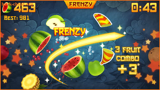 Fruit Ninja Classic+ screenshot