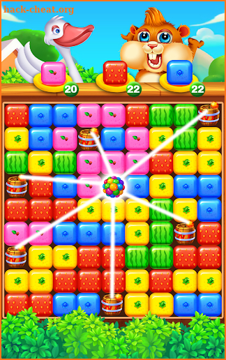 Fruit Pop Tap Cube screenshot