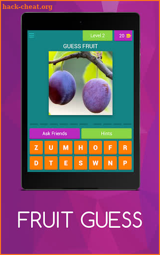 FRUIT QUIZ GAME. screenshot