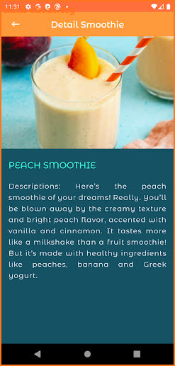 Fruit Smoothie screenshot