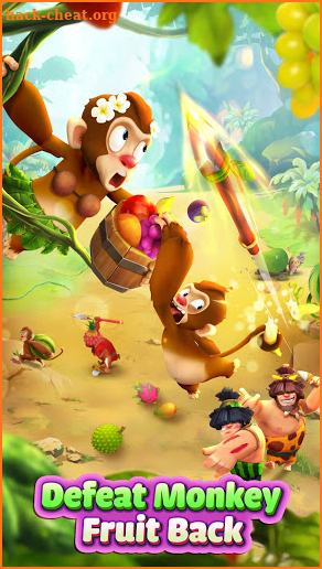 Fruit Target: Survival Clash of Tribes for Fruit screenshot