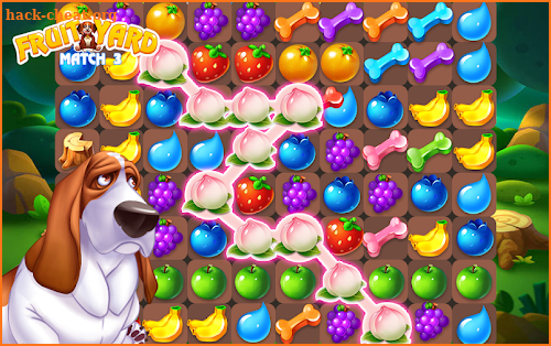 Fruit Yard Match 3 screenshot