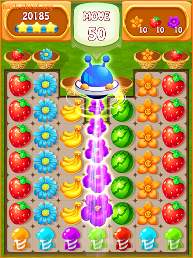 Fruits & Blossom Match Free screenshot