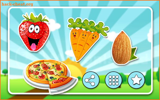 Fruits and Vegetables - Preschool Kids Learning screenshot