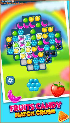 Fruits Candy Match Crush : Puzzle Game screenshot