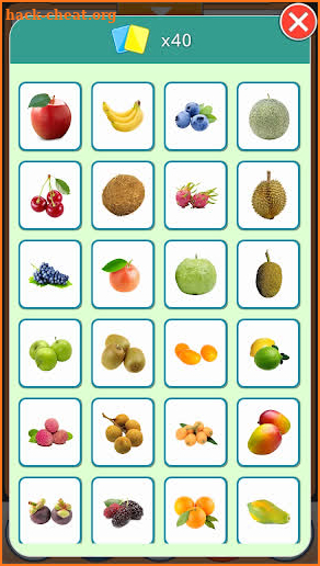 Fruits Cards PRO screenshot