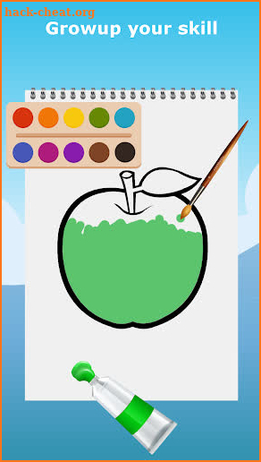 Fruits coloring Book screenshot