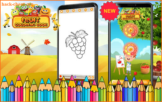 Fruits Coloring Book 2019 - FREE screenshot