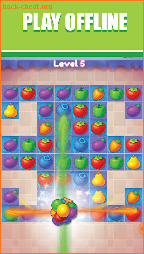 Fruits Crush Match 3 Puzzle - Pop Toys and candies screenshot