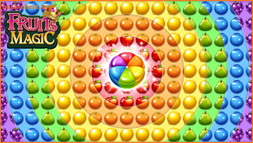 Fruits Magic Sweet Garden: Match 3 Puzzle screenshot