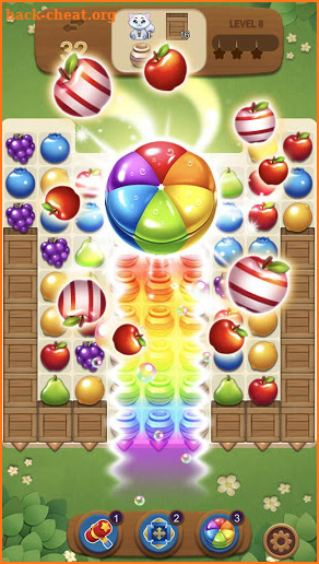 Fruits Magic Sweet Garden: Match 3 Puzzle screenshot