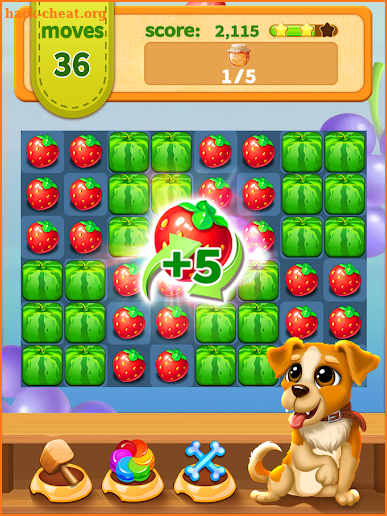 Fruits Pop Puzzle screenshot