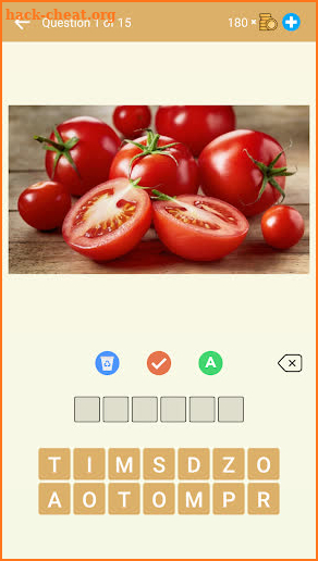 Fruits, Vegetables, Nuts: Quiz screenshot