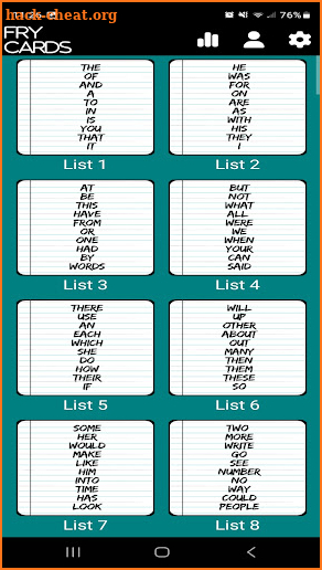 Fry Cards screenshot