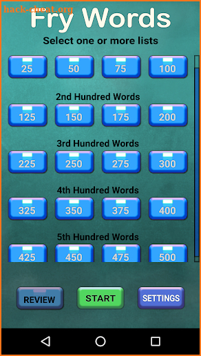 Fry Words screenshot