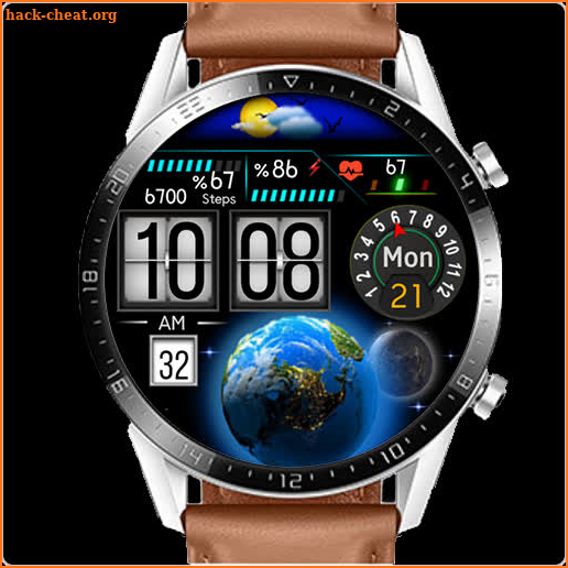 FS W158  DIGITAL WATCHFACE screenshot