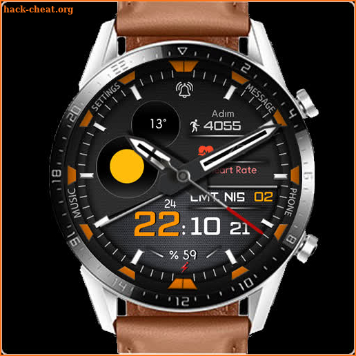 FS W195  DIGITAL WATCHFACE screenshot