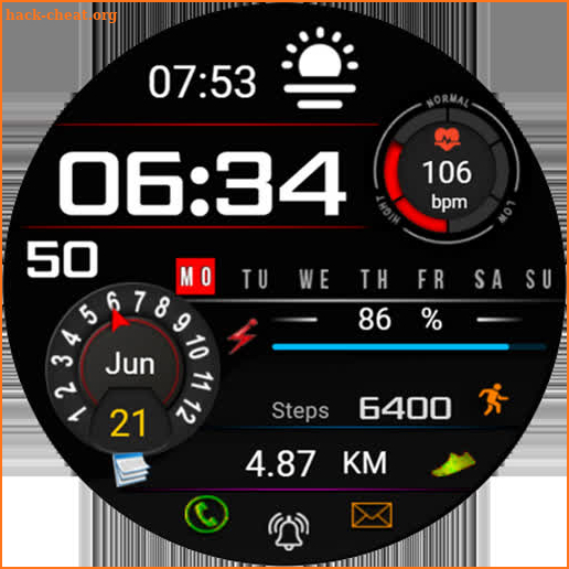 FSW201 WATCHFACE screenshot