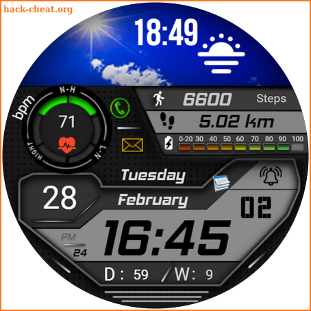 FSW223 WATCHFACE screenshot