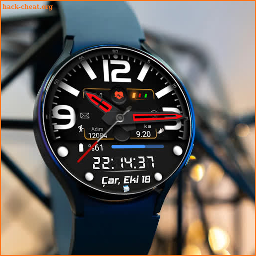 FSW244 Hybrid Watchface screenshot