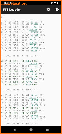 FT8 Decoder screenshot