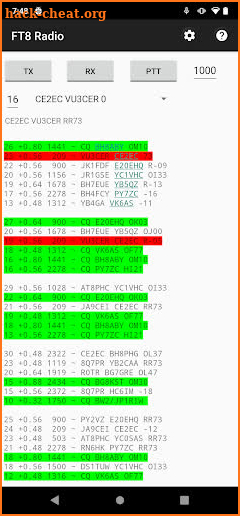 FT8 Radio screenshot