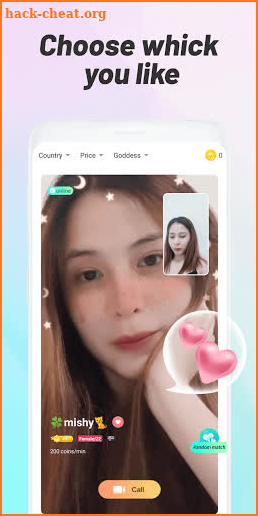 FU Live - video chat screenshot