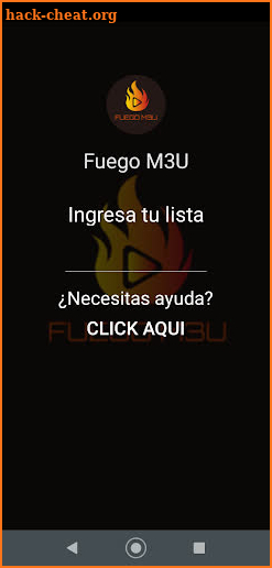 Fuego M3U screenshot