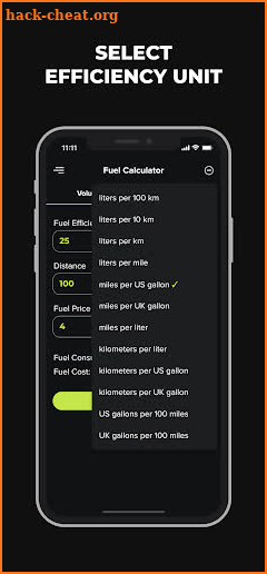 Fuel Calculator screenshot