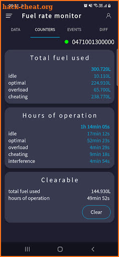 Fuel Rate Monitor screenshot