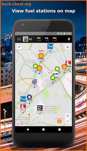 fuelGR: fuel prices for Greece screenshot