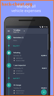 Fuelio: Gas log & costs screenshot