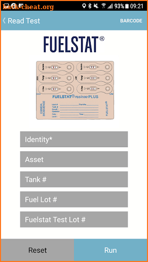 FuelStat Result screenshot