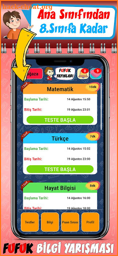 FUFUK Bilgi Yarışması screenshot