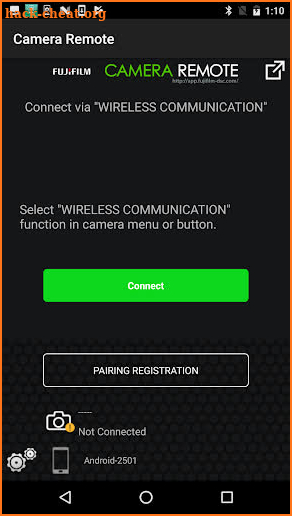 FUJIFILM Camera Remote screenshot