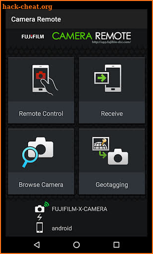 FUJIFILM Camera Remote screenshot