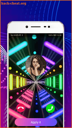Full Call Screen - Color Call Flash screenshot
