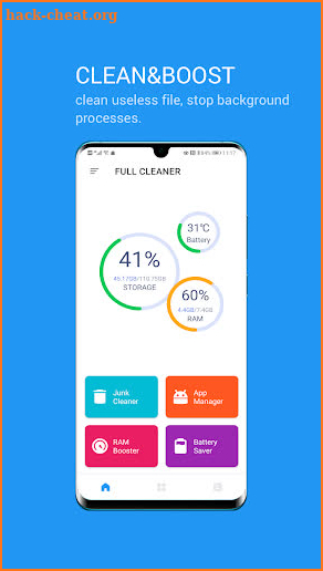 Full Cleaner - Junk Cleaner & Phone Booster. screenshot