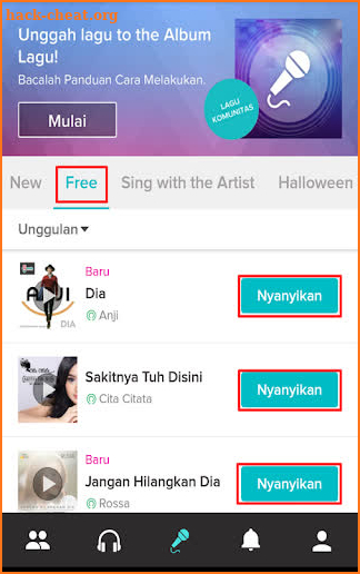 Full Sing Video Smule Record screenshot