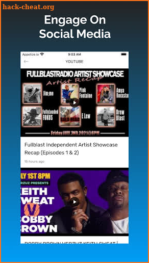 FullBlastRadio screenshot