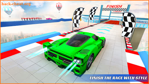 Fun Car Race 3D : Mega Ramps Stunt Car Game screenshot