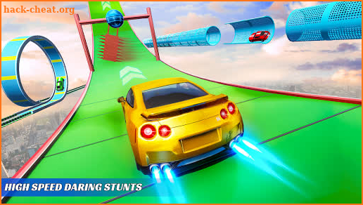 Fun Car Race 3D : Mega Ramps Stunt Car Game screenshot