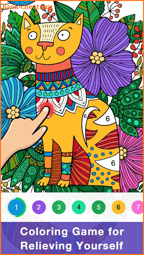 Fun Coloring - Color By Number Paint Happy & Relax screenshot