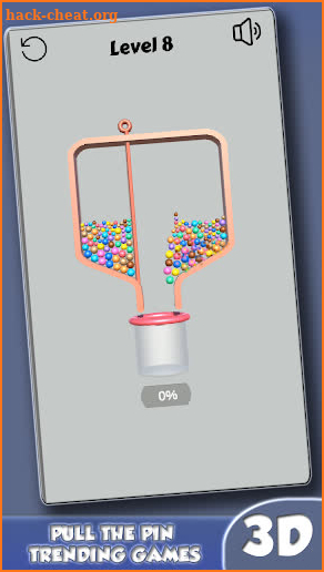 Fun Game Pull The Pin 3D screenshot