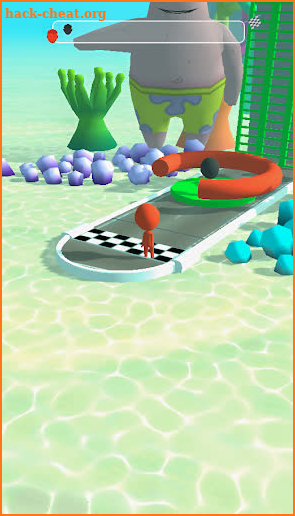 Fun Run Sponge Race 3D screenshot