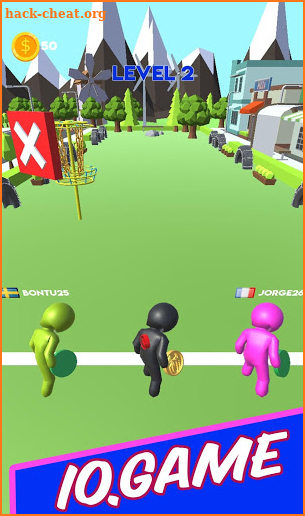 Fun Stickman Disc Golf screenshot