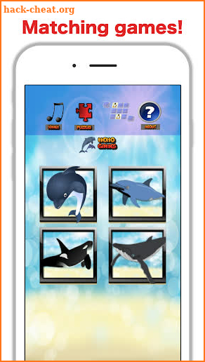 Fun Whale & My Dolphin Show Game For Kids Free🐋🐬 screenshot